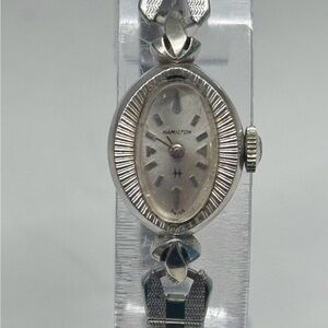 Vintage Hamilton 10k RGP 17 Jewel Women Watch Mechanical Movement Working